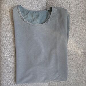 BYLT Gray SHORT Sleeve Shirt- super comfortable